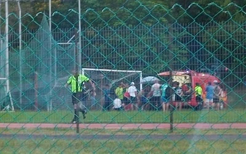 Man collapses, dies while playing football